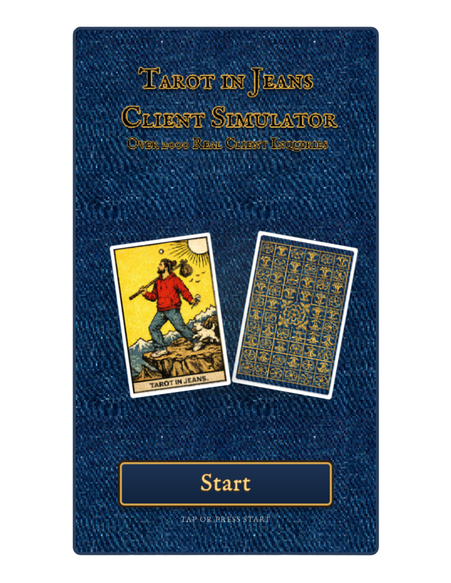 Tarot Client Simulator